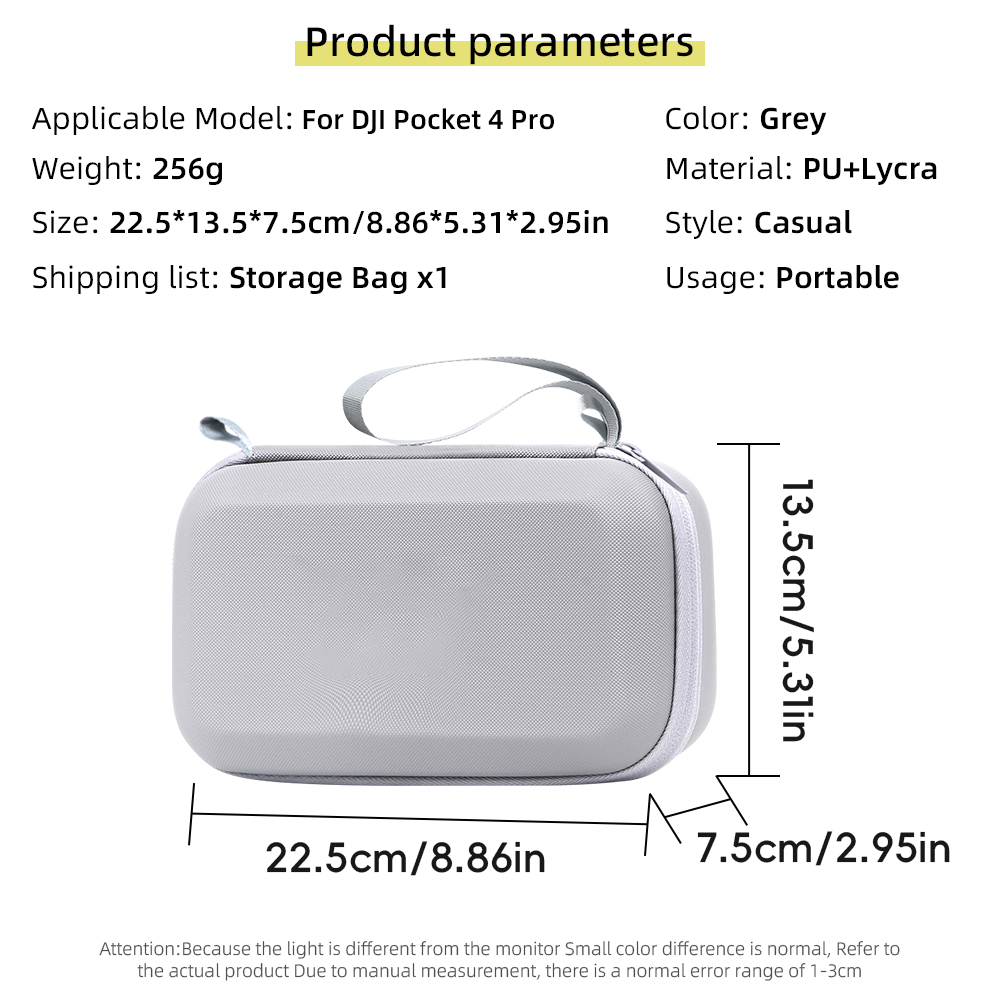 PU Carrying Case for DJI Osmo  - Drone Camera Case ulasan dan harga