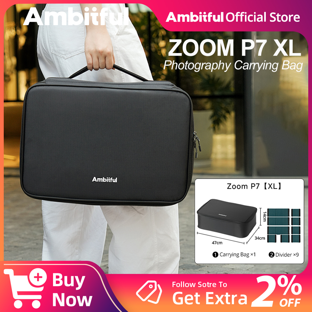 Ambitful ZOOM P7II XL Photogra - Drone Camera Case ulasan dan harga