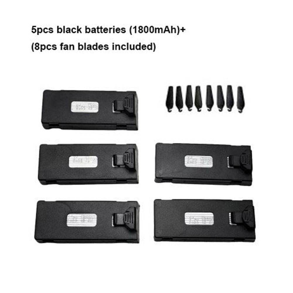 Black Lithium Battery 3.7V1800 - Eachine Drone E010 ulasan dan harga